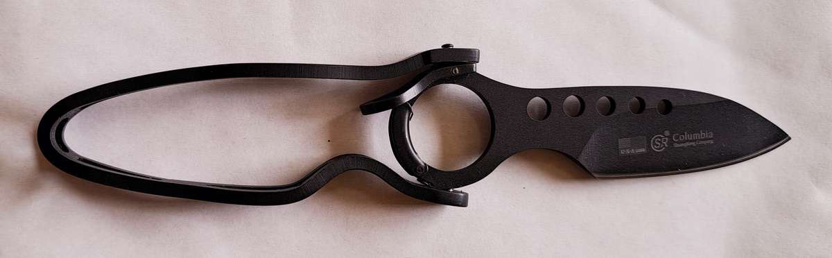 COLUMBIA U.S.A. SABER SR. ** KNIFE  & SHEATH **