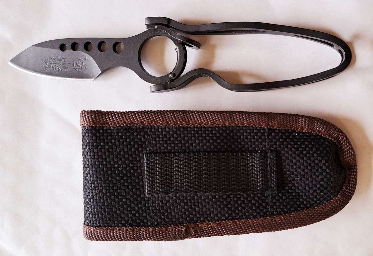 COLUMBIA U.S.A. SABER SR. ** KNIFE  & SHEATH **