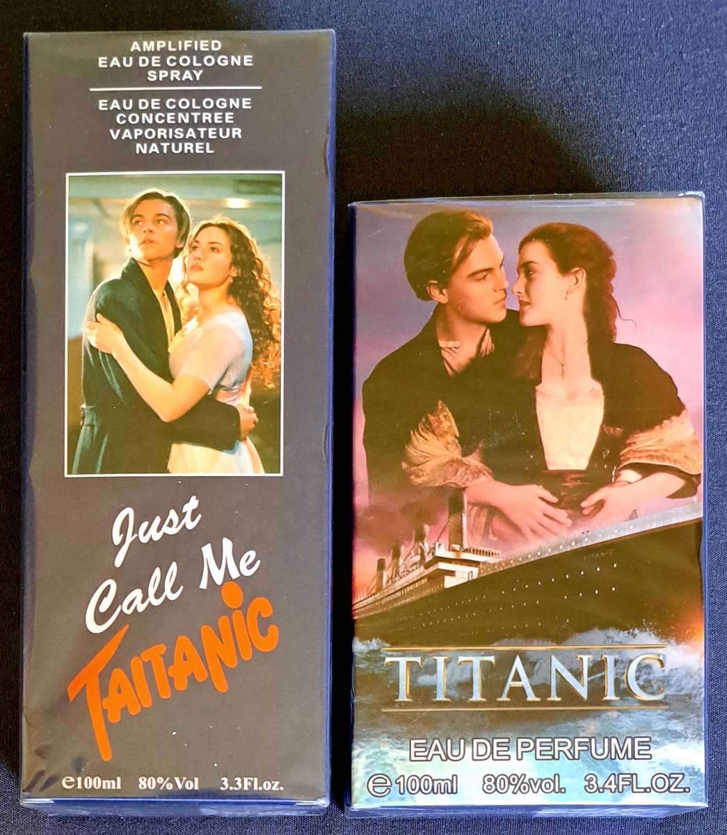TITANIC * NATURAL SPRAY  **2 X 100ML** SEALED **NEW**EAU DE PARFUM **