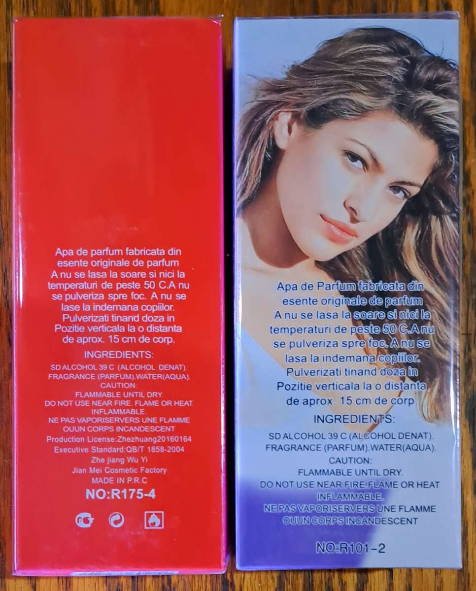 Miss Cherise & Miss Eclat Natural spray  2 x 100ml.