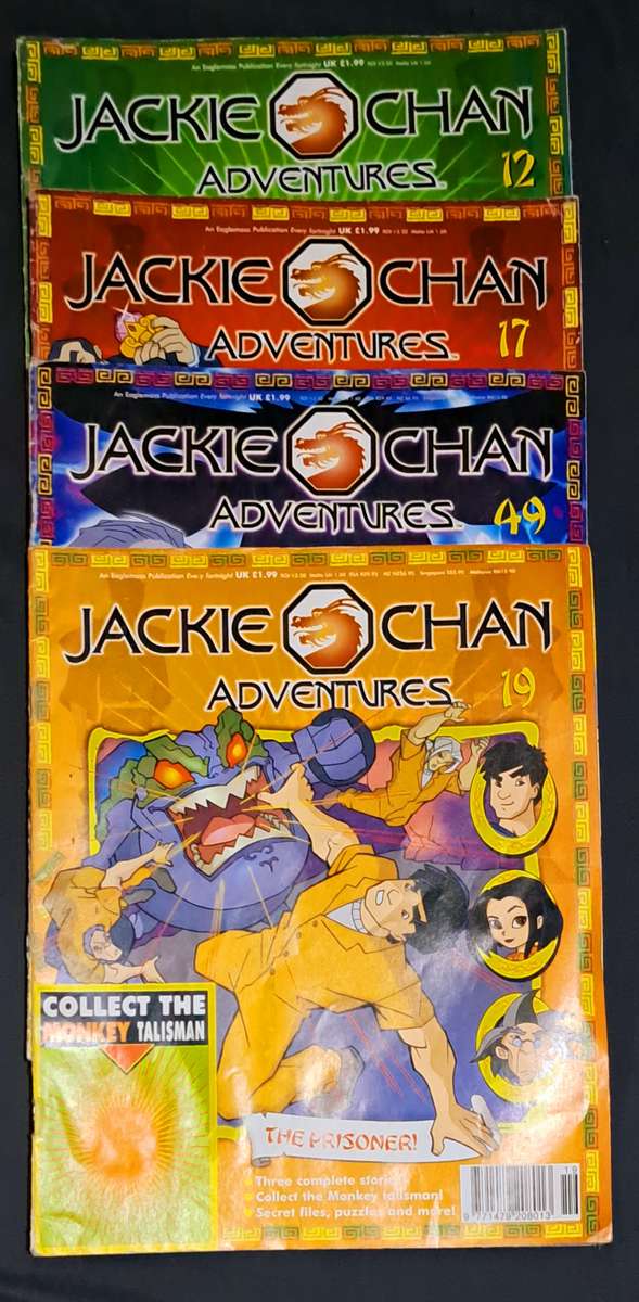 Vintage Jackie Chan Adventures  22 books good condition view all photos .