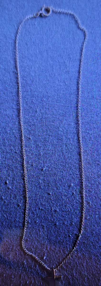 Vintage ppc 14K BF Cross pendant chain yellow gold --Religious Jewellery.