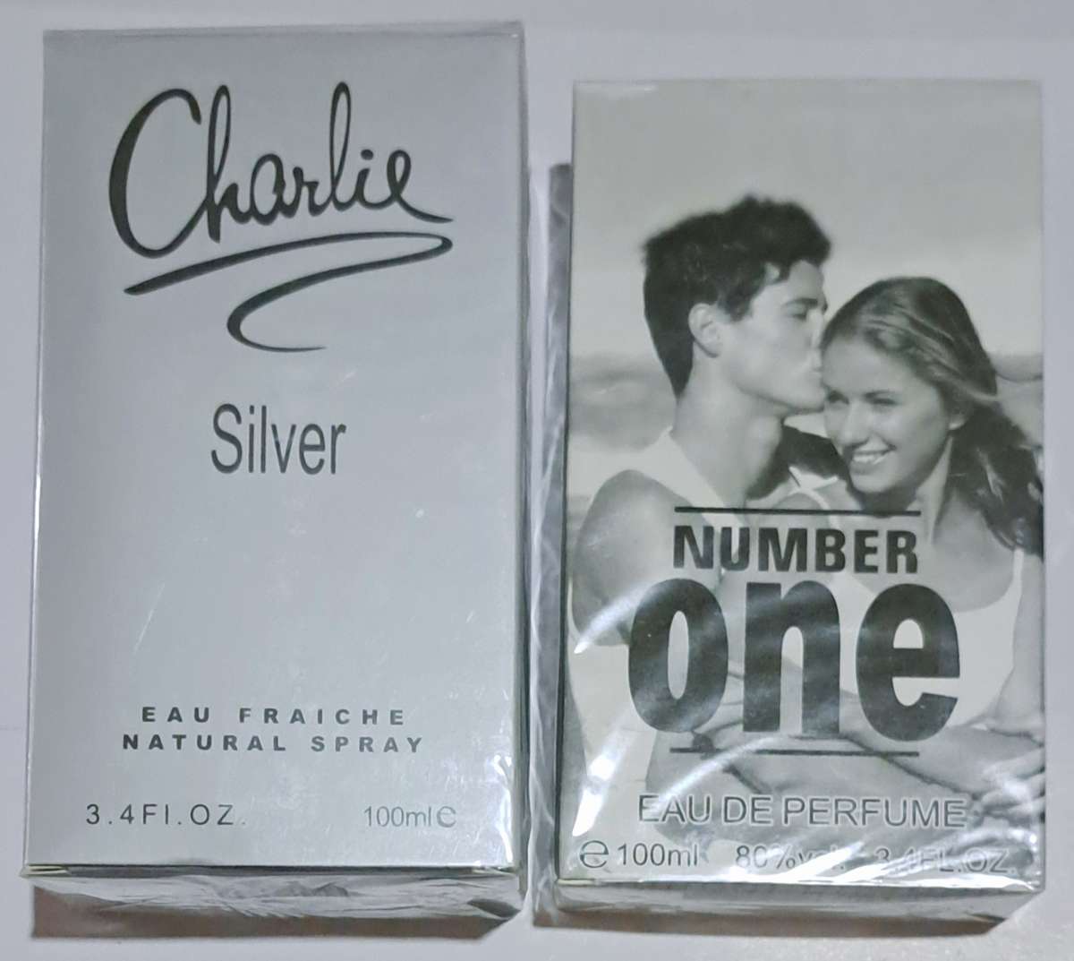 Charlie Silver & Number One Natural Spray 2 × 100ml.