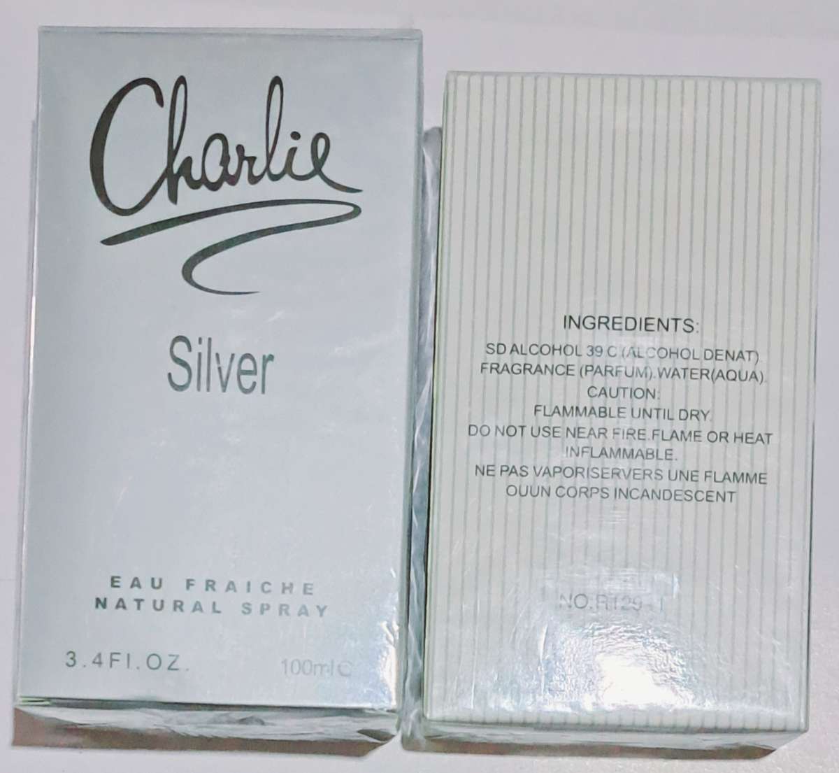 Charlie Silver & Number One Natural Spray 2 × 100ml.