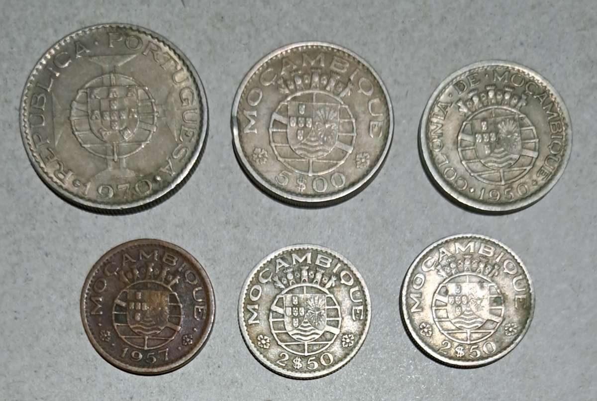 6 Africa Coins  "Nice Coins  Good Condition"