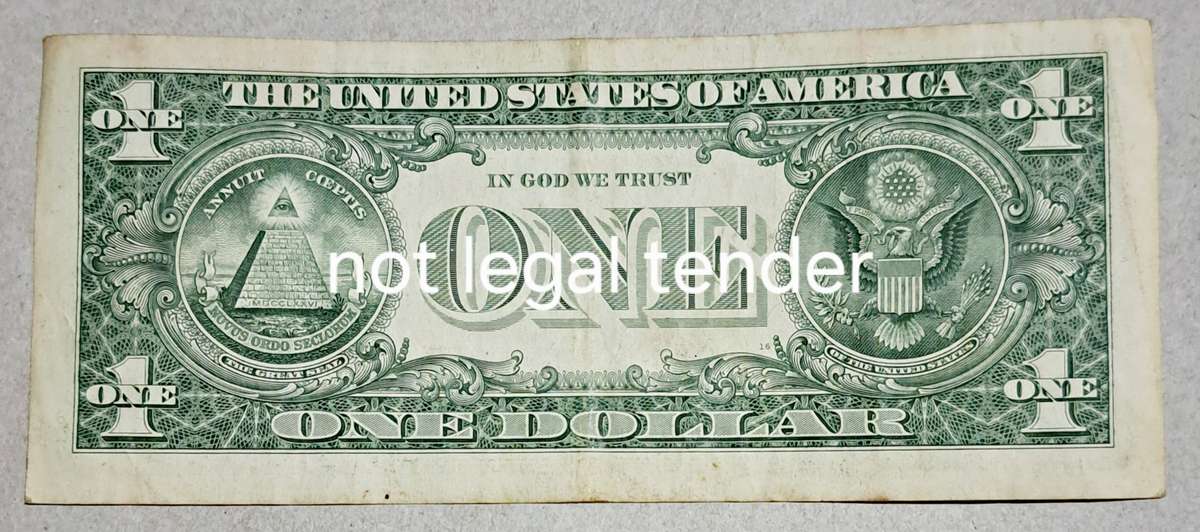 USA 1 Dollar Note Atlanta  Federal Mint 2013.