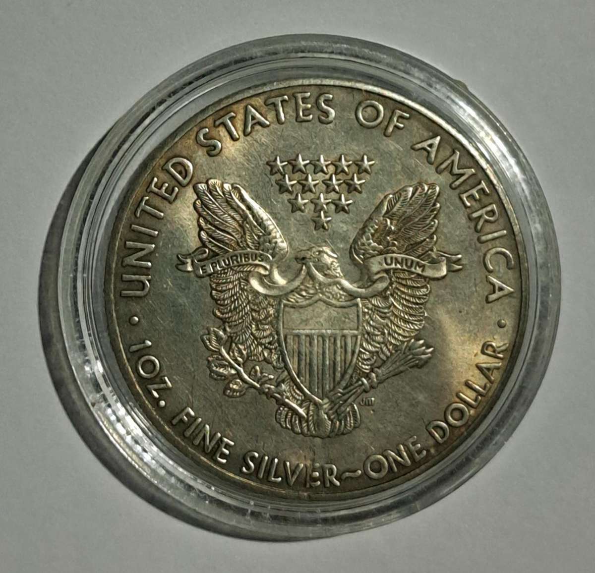 1900 USA Liberty Commemorative Coin. Eagle Emblem. " Crown Size COIN."b"