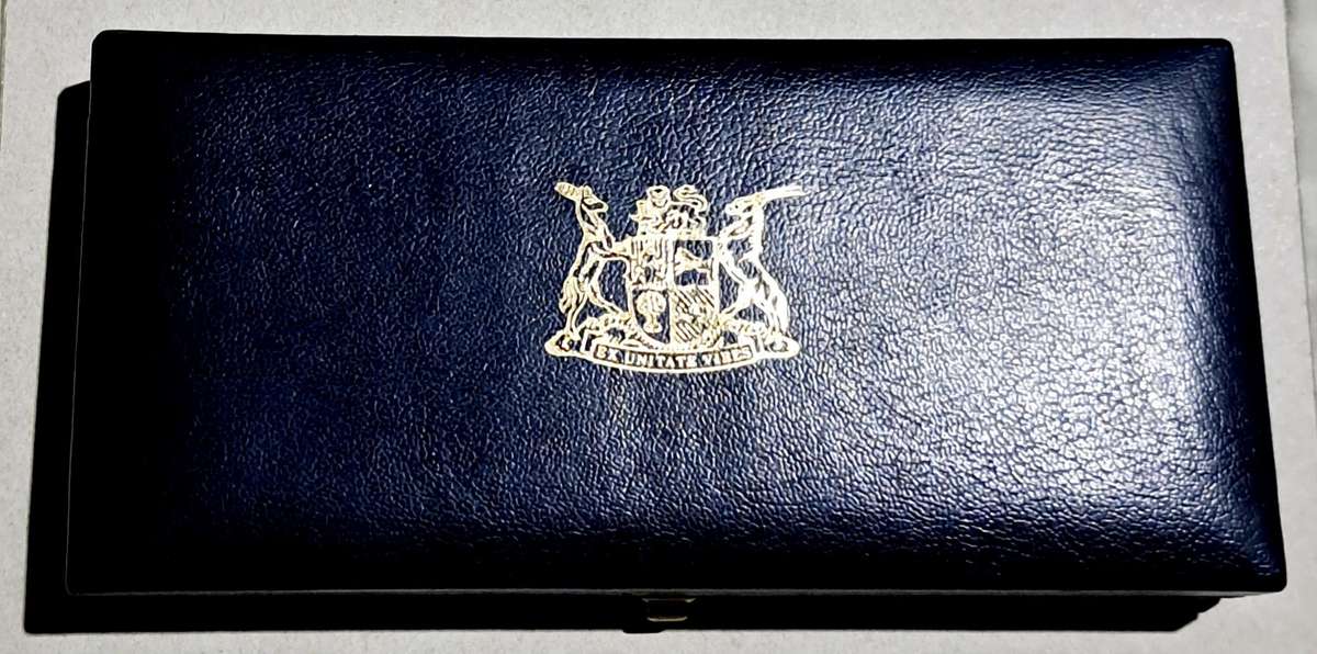 1989 Sam Silver Proof R1 Set in Original Box !