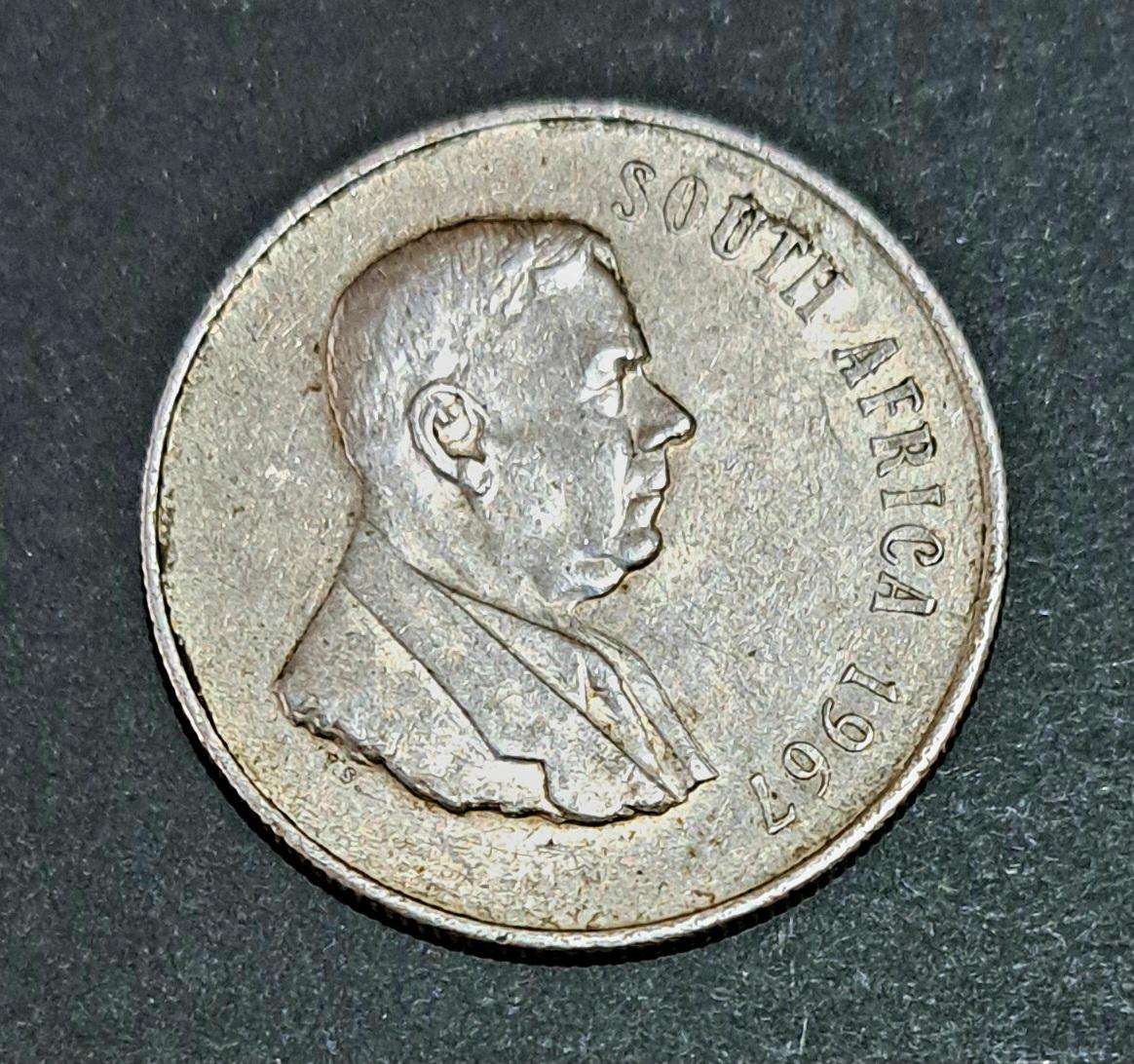 1967 Silver R1 Coin S.A.  " 80% Silver " ( 1 of 3 )