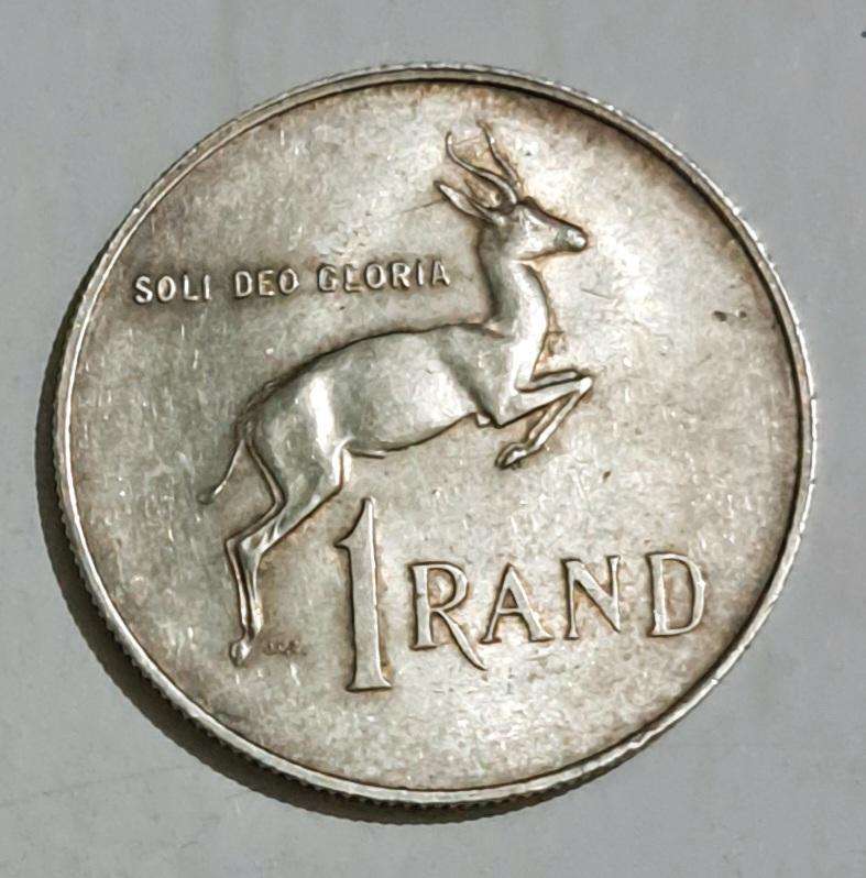 1967 Silver R1 Coin S.A.  " 80% Silver " ( 3 of 3 )