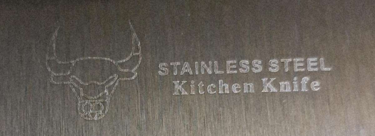 Cleaver Knike With Wooden Handle 38cm New