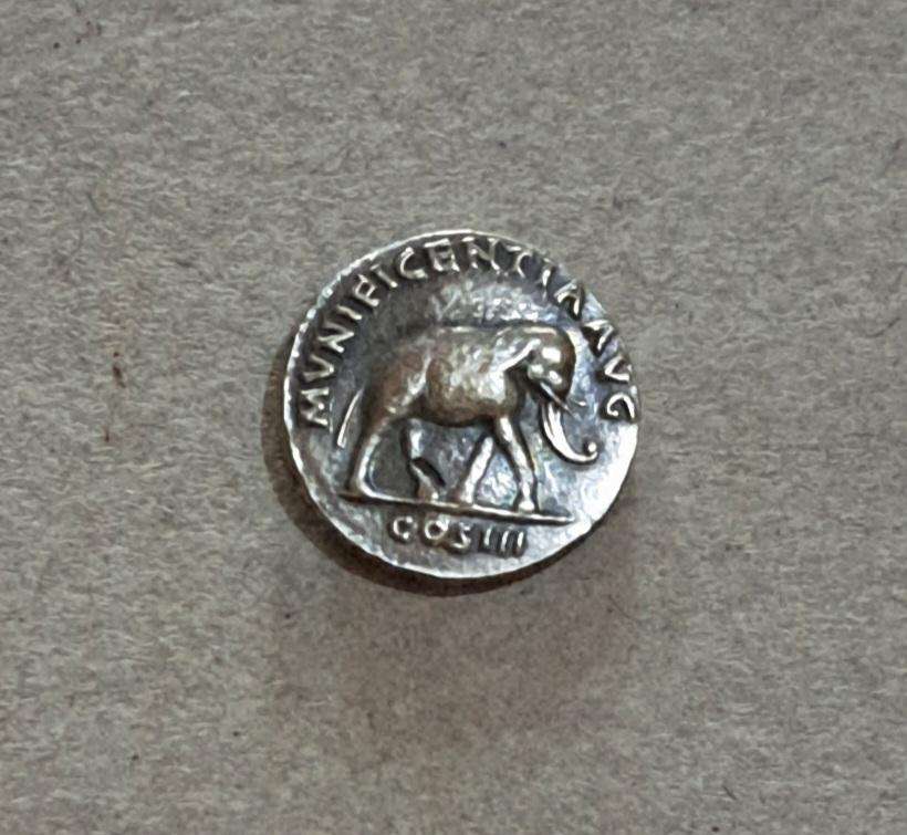 Ancient Rome Marcus Aurelius Coin.