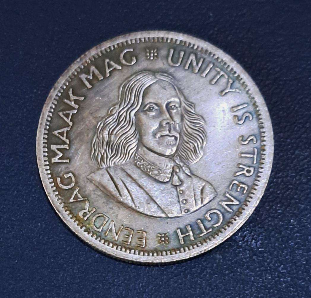 South Africa 1961 Fifty Cent Commemorative Coin.