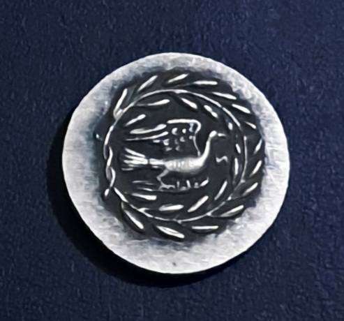 Ancient Greek Lion & Pegasus Coin.