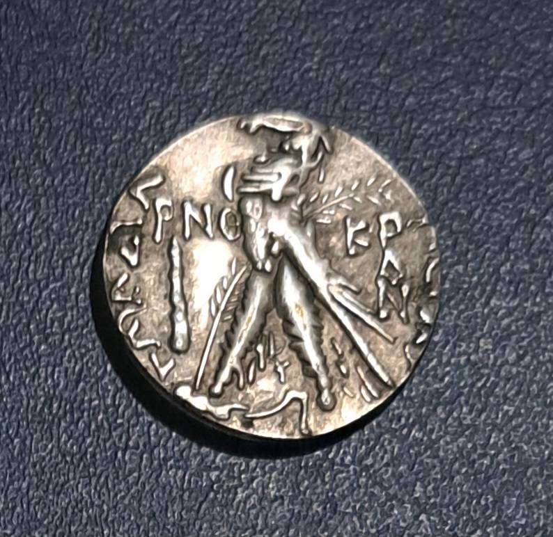 Ancient Greece Apollo Alexander The Macedonian Kingdom Exquisite Coin.