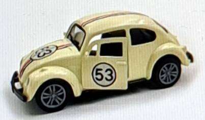 VW Beatles Full Set of 4 Vintage Alloy Car Models, Opening Doors, Police Car-Taxi & More.Super Cute.