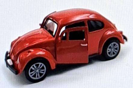 VW Beatles Full Set of 4 Vintage Alloy Car Models, Opening Doors, Police Car-Taxi & More.Super Cute.