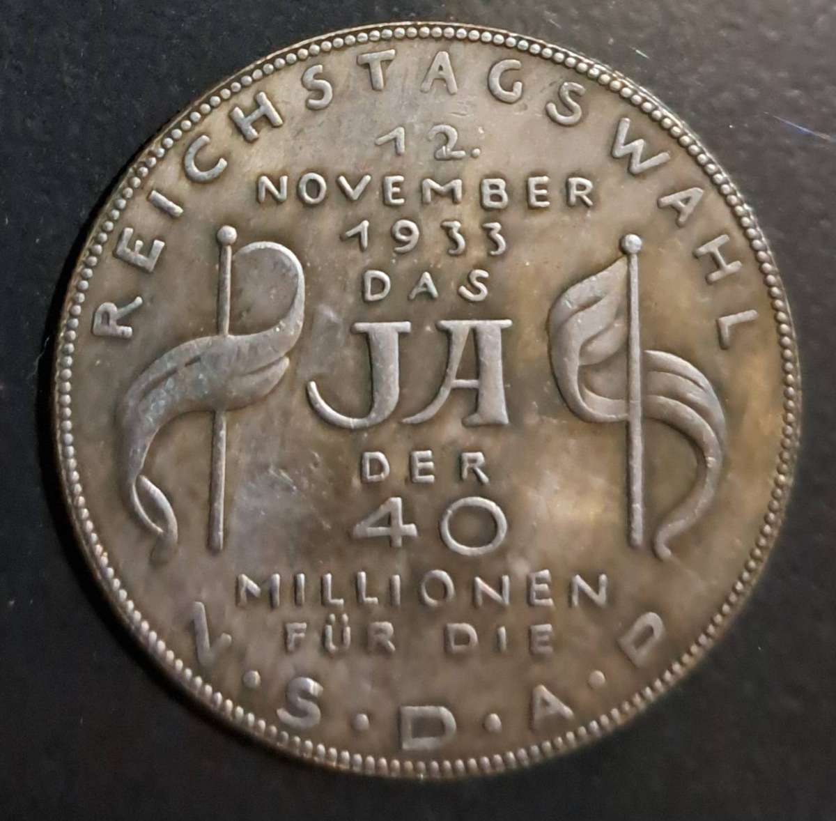 Jungrun EN EN German Historical Torch Commemorative Coin.