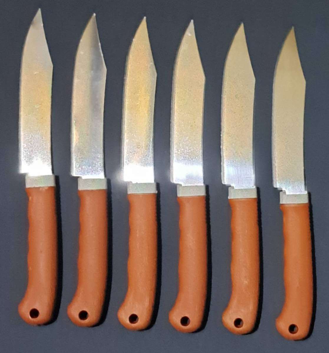 Kitchen knife combo  6 × knives for one bid." New"