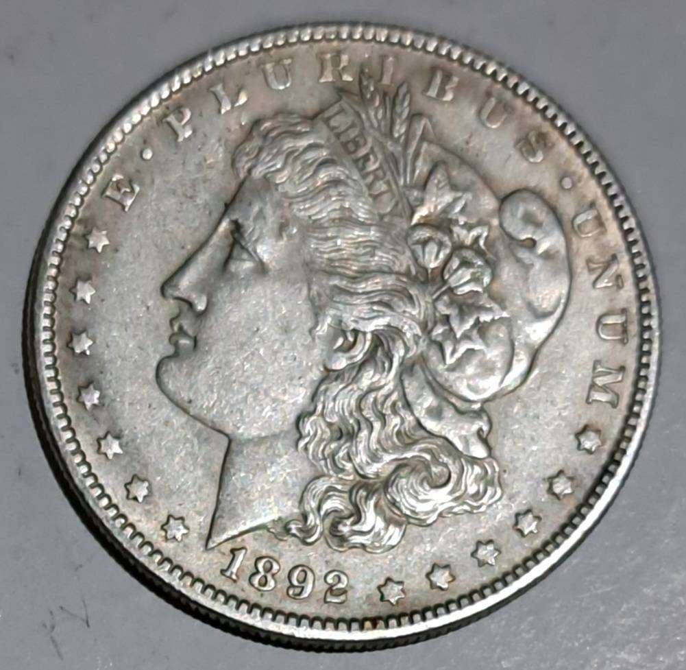 1892 USA One Dollar Commemorative coin  Crown Size Coin