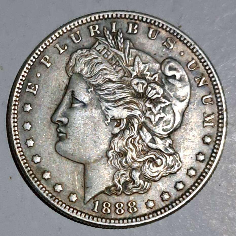 1888 USA One Dollar Commemorative coin  Crown Size Coin