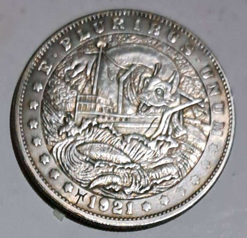 1921 USA One Dollar Commemorative coin  Crown Size Coin. Commemorative