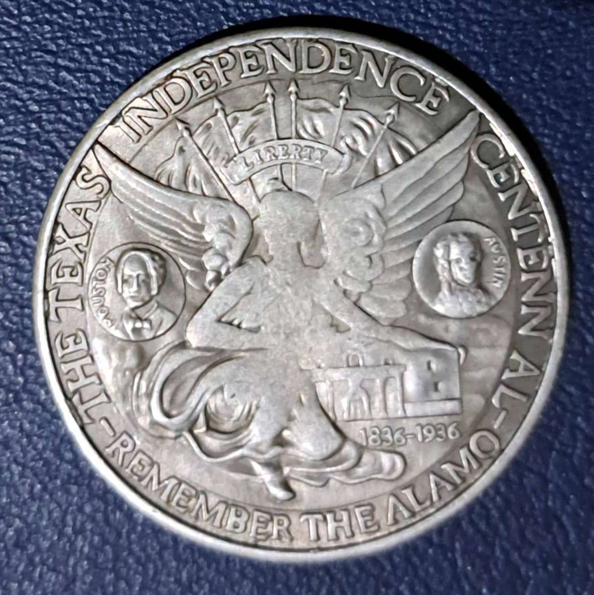 Vintage USA Half Dollar 1935 Commemorative Coin Great Coin