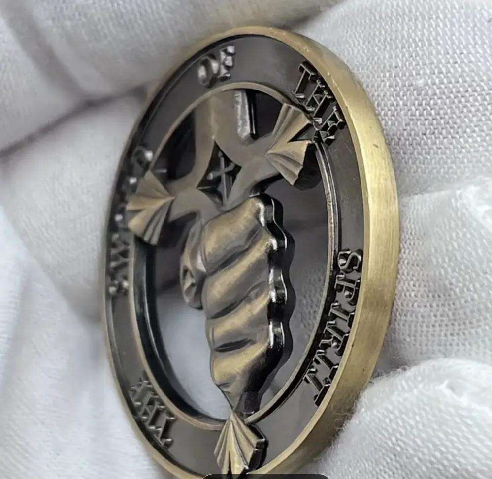 Hollow Fist "The Sword of The Spirit" Commemorative Coin  New in Capsule
