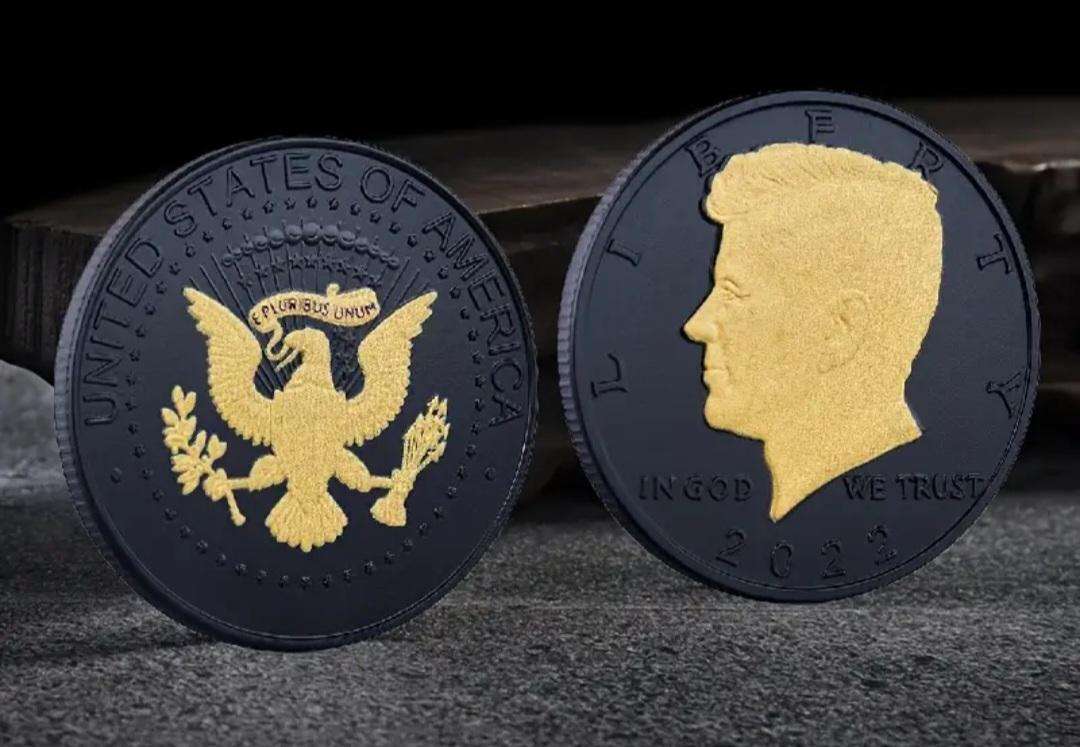 2022 Kennedy's Half Dollar Commemorative Coin. 40mm in Capsule."B"