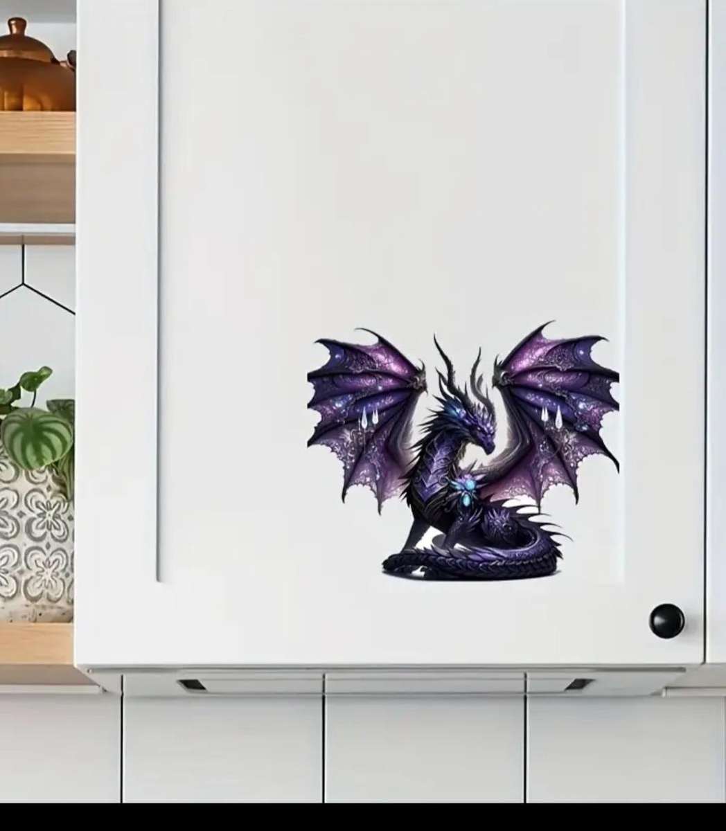 15,24cm Dark Dragon Vinyl Decal Sticker " Waterproof ".