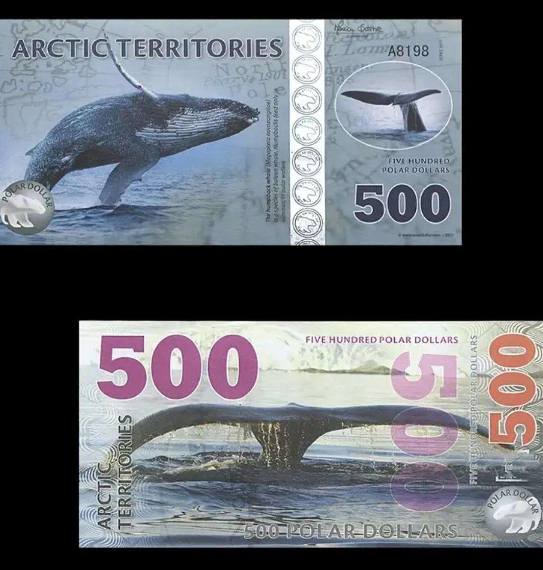 14pcs Arctic Wildlife Paper Money Set,Animal Designs "Excellent" New