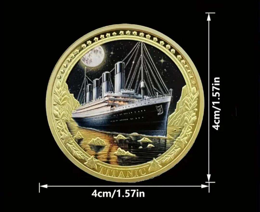 Titanic A Unique Highly Collectible Commemorative Coin. New in Capsule.