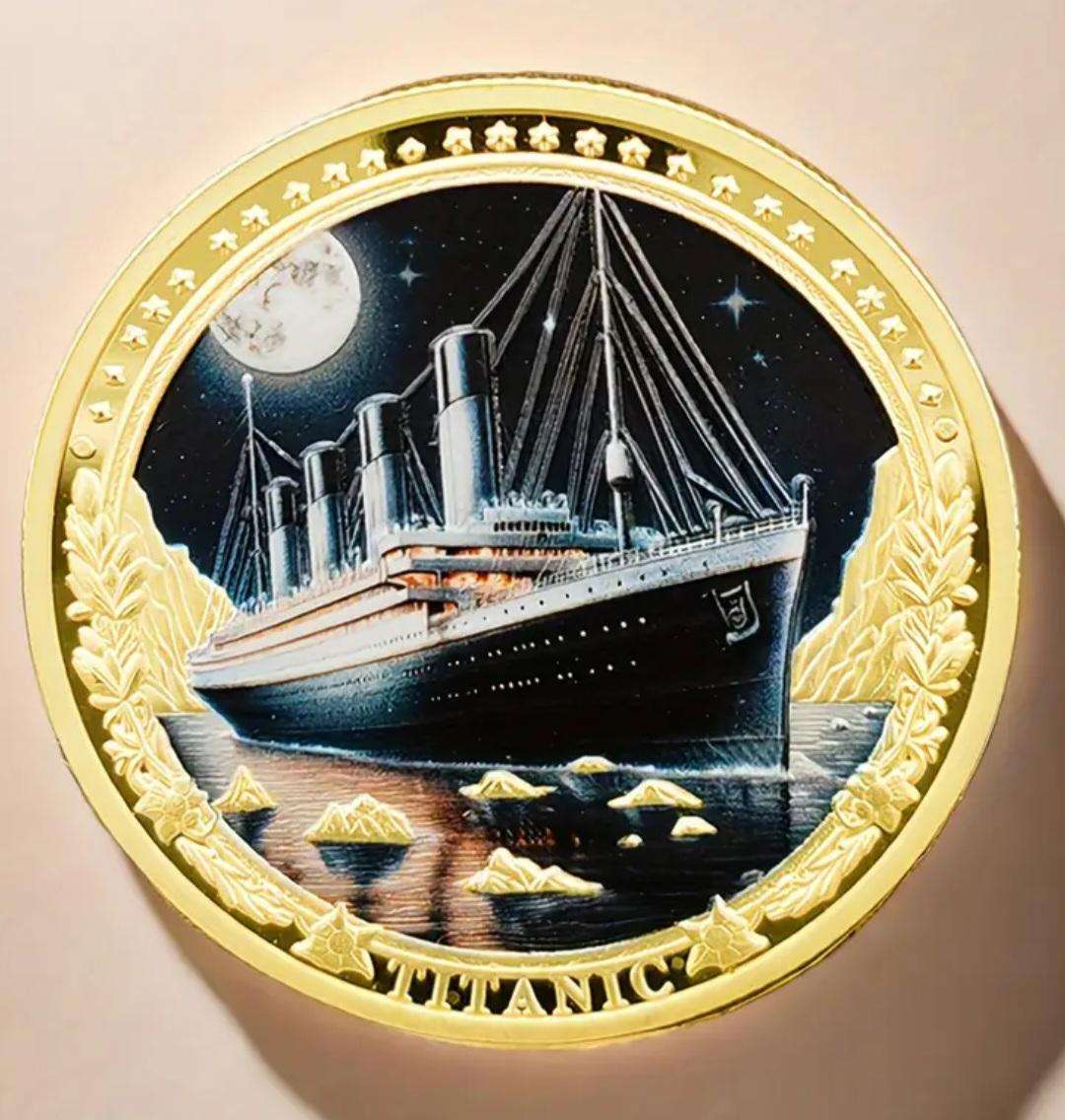 Titanic A Unique Highly Collectible Commemorative Coin. New in Capsule.