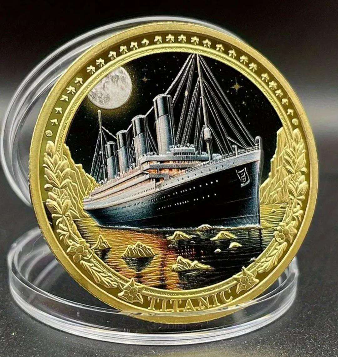 Titanic A Unique Highly Collectible Commemorative Coin. New in Capsule.