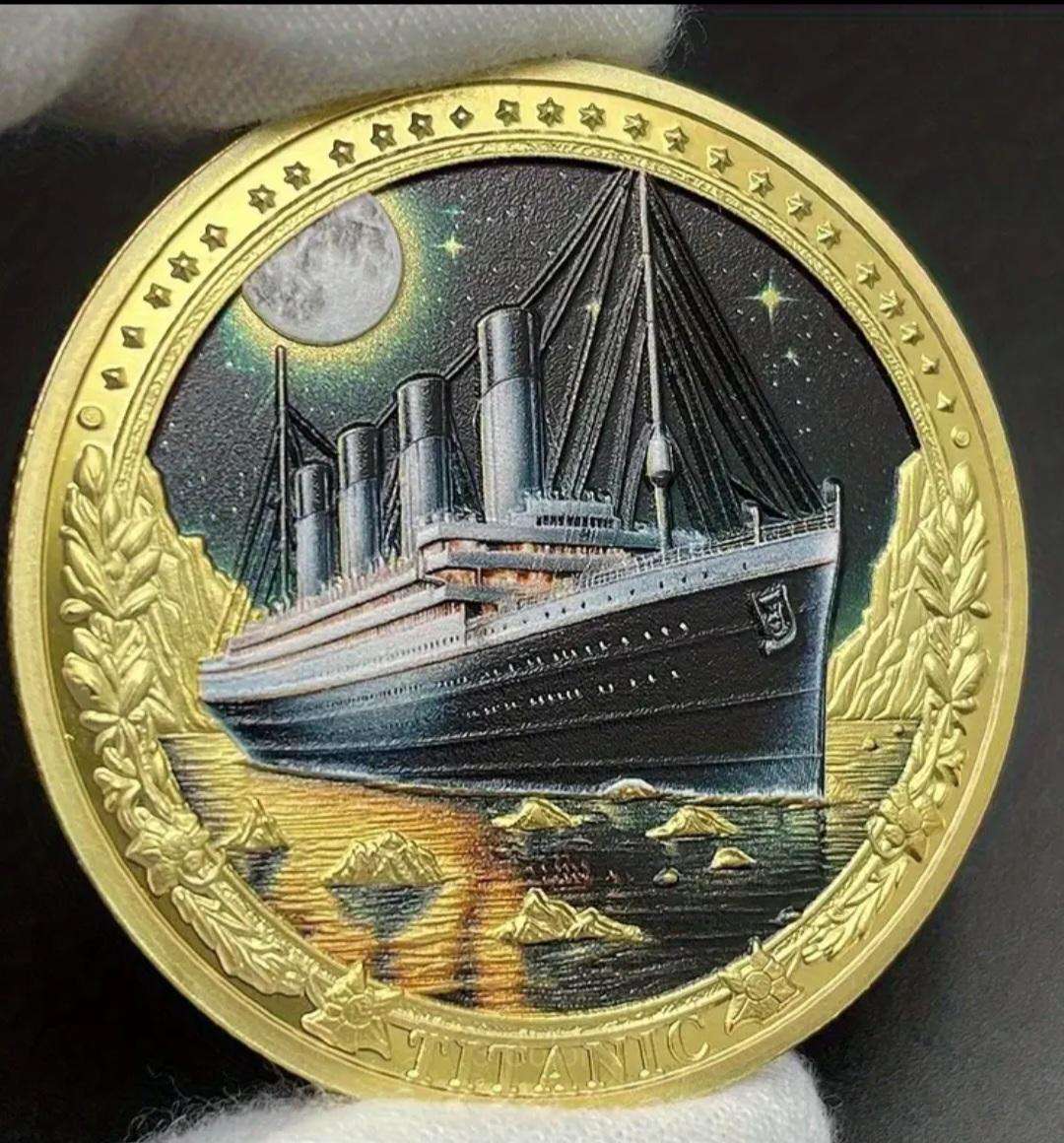 Titanic A Unique Highly Collectible Commemorative Coin. New in Capsule.
