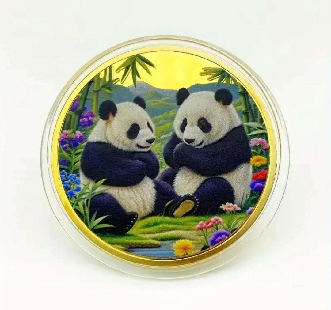 Chinese National Treasure "The Panda Bears" Animal Series 10 Unique Coins Designs New in Capsules