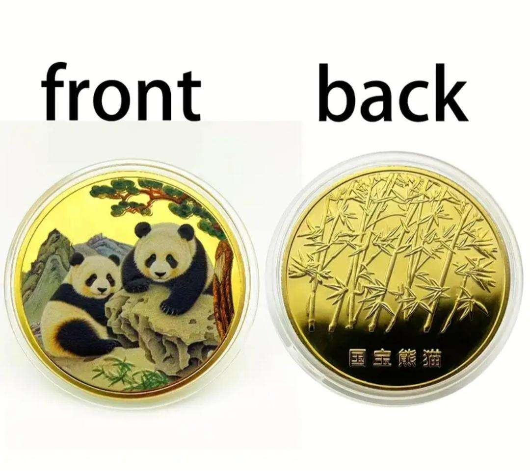 Chinese National Treasure "The Panda Bears" Animal Series 10 Unique Coins Designs New in Capsules