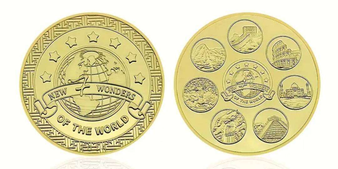 2  Seven Civilizations Cultural Heritage Commemorative Coins New in Capsule.