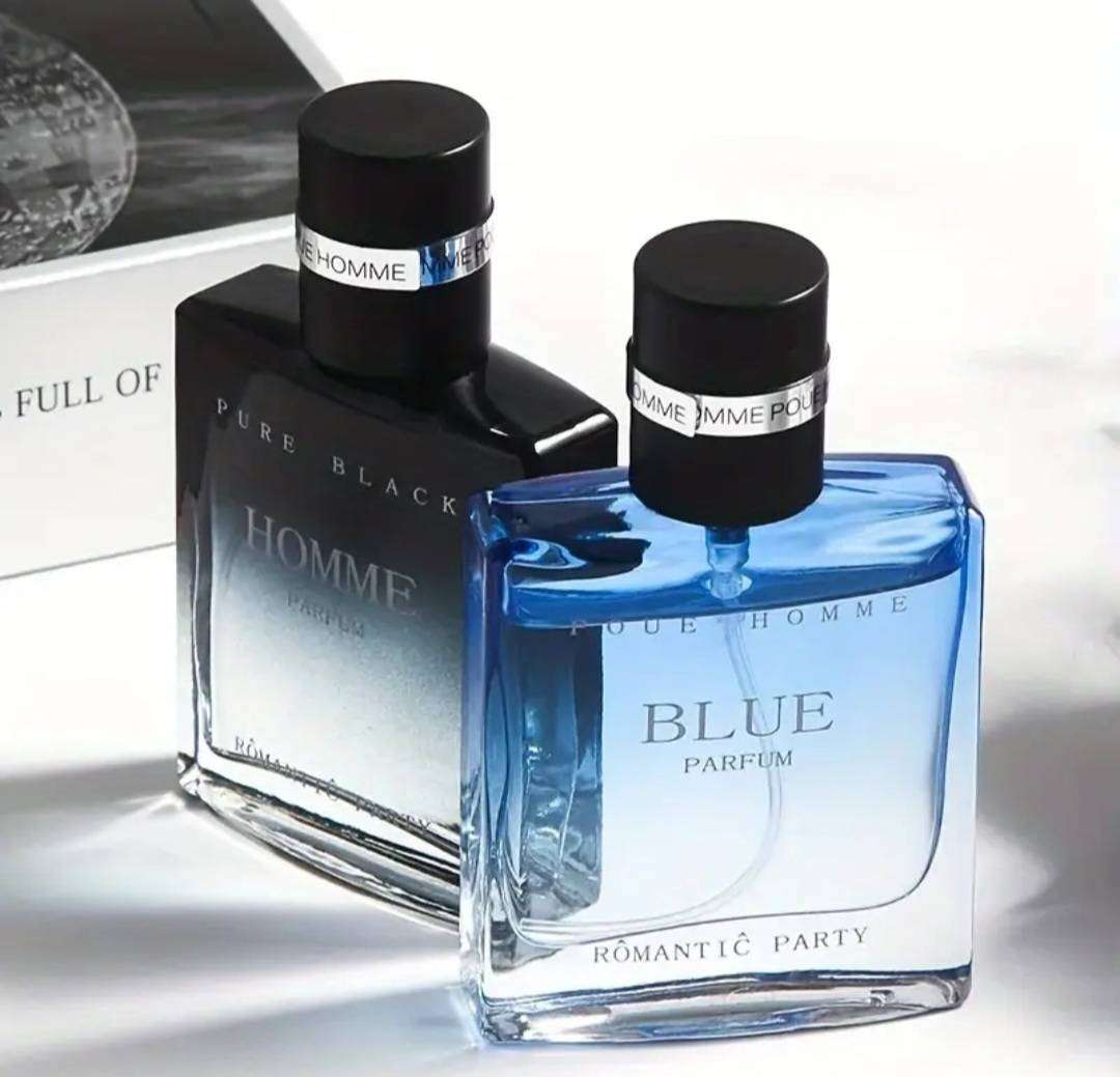Attraction Men's Perfume Set Longlasting Light Fragrance Azure Cologne 2*30ml Charming Men's Gift Se