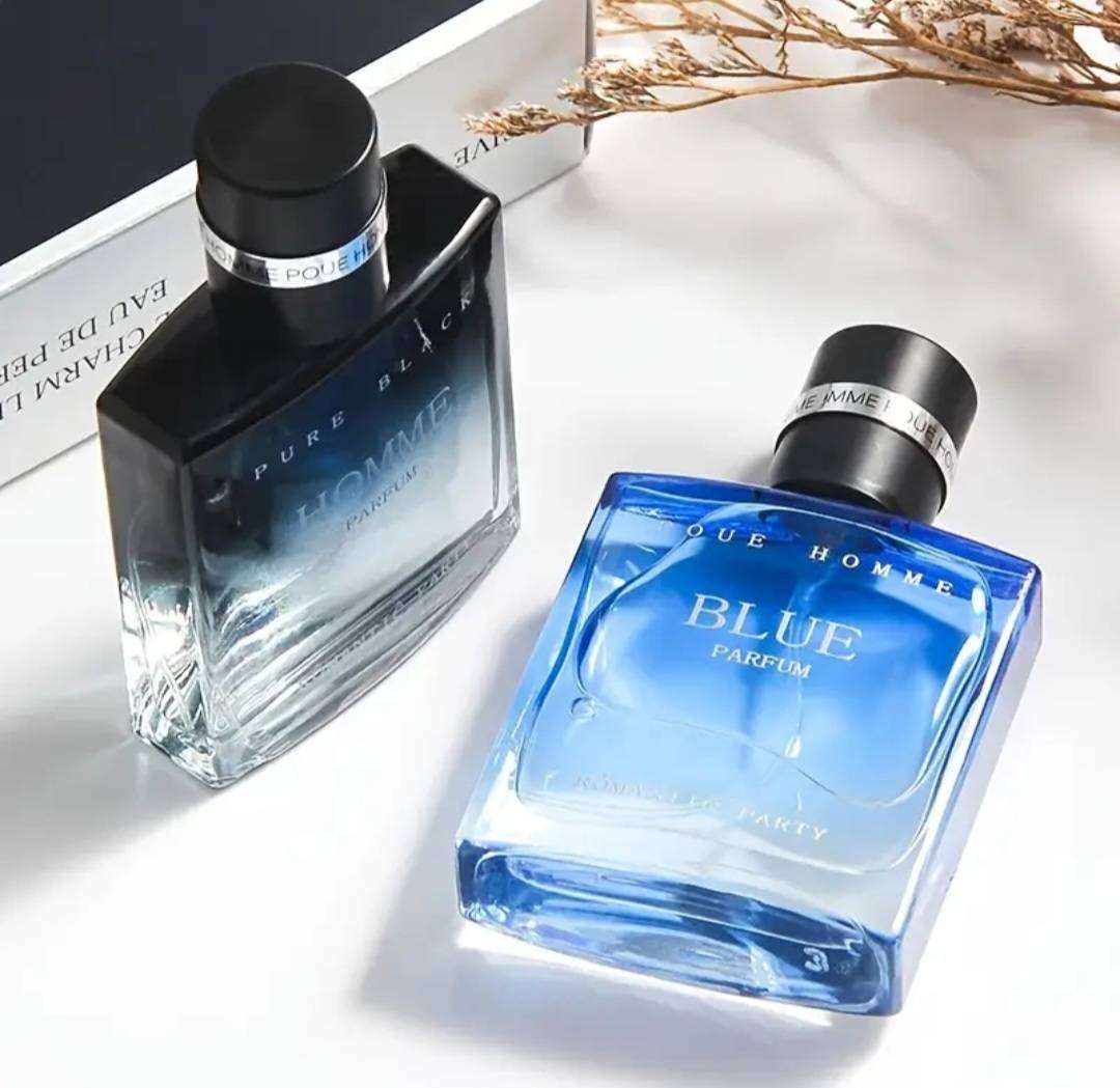 Attraction Men's Perfume Set Longlasting Light Fragrance Azure Cologne 2*30ml Charming Men's Gift Se