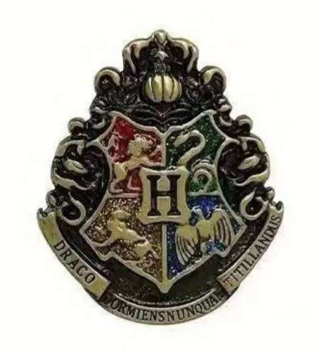 5pc Harry Potter Hogwarts House Crest " Pin Badges" The Full Set of 5pc" New