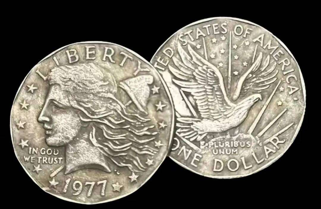 USA 1977 One Dollar Commemaritive Coin New 2,59cm