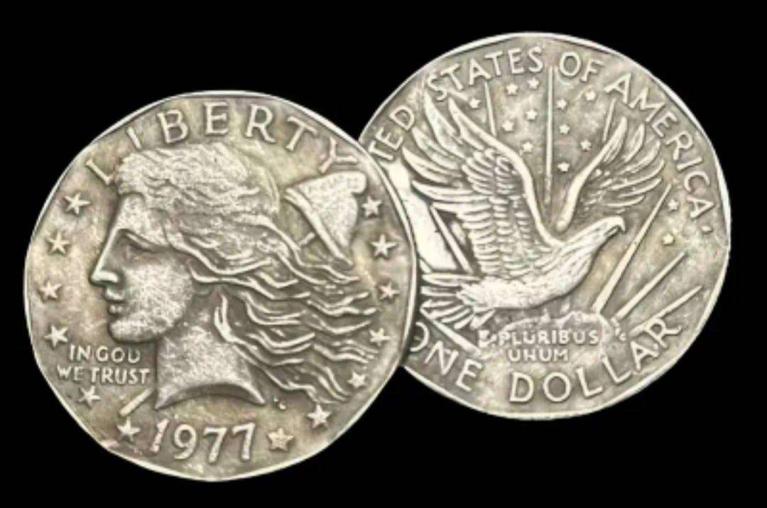 USA 1977 One Dollar Commemaritive Coin New 2,59cm