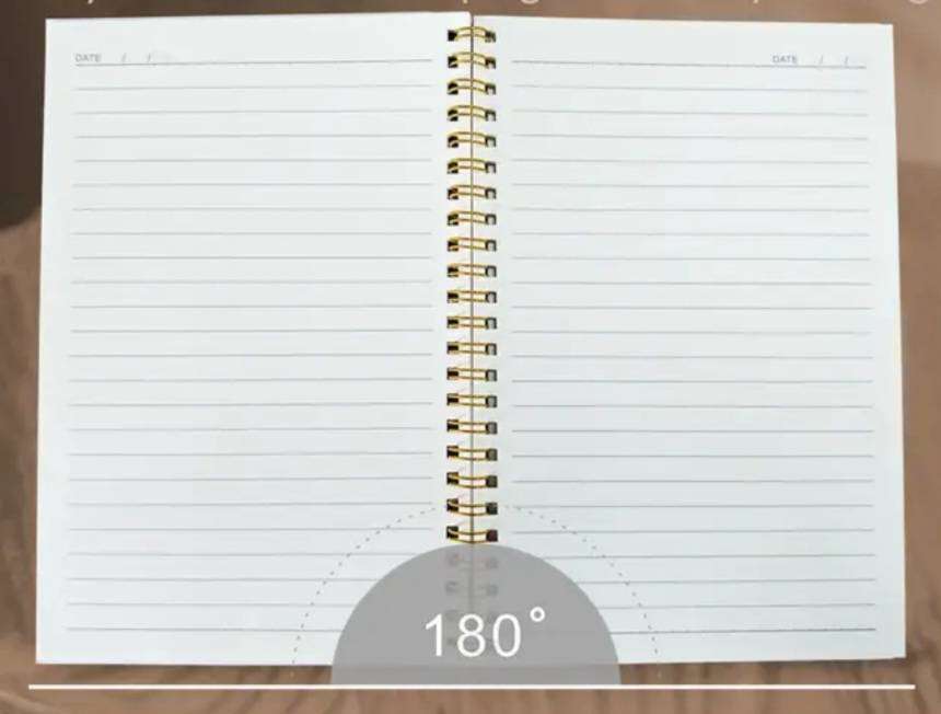 Vintage Style Christian Bible Journal Notebook, 50Sheets Lined Pages Wire Binding  New