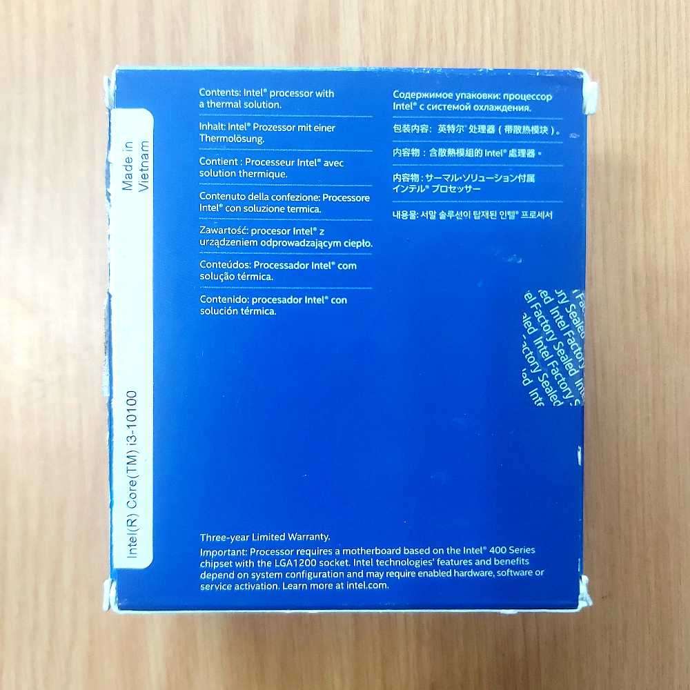 Intel i3-10100 4.3GHz