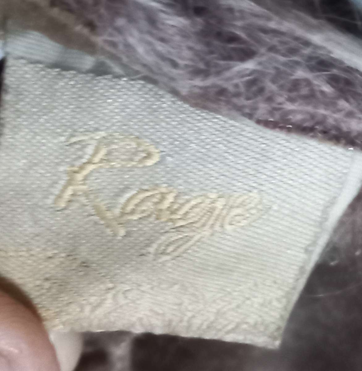 Fake fur faux winter jacket