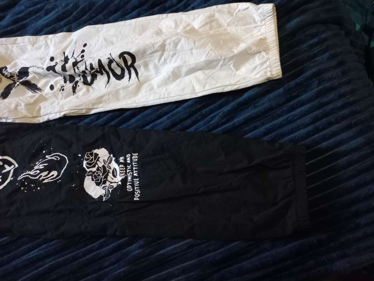 Boys black and white Hoodie set