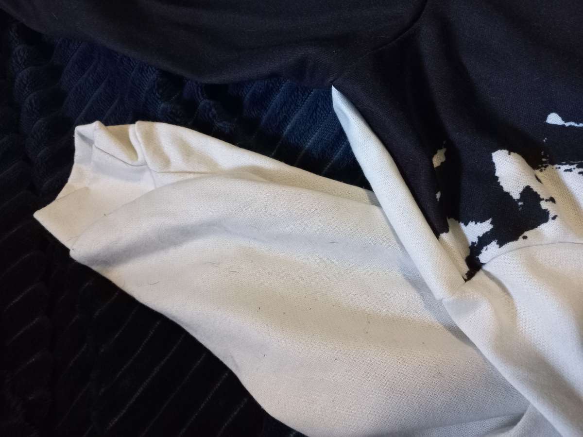 Boys black and white Hoodie set