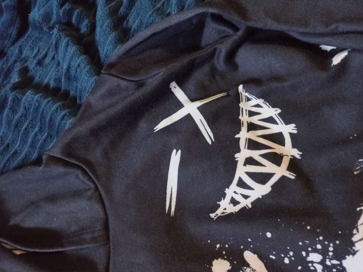 Boys black and white Hoodie set