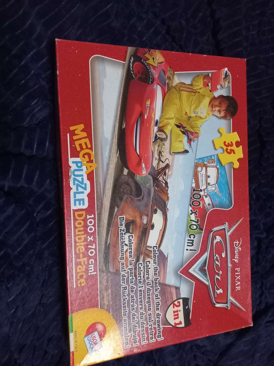 Pixar CARS 2 in 1 puzzle